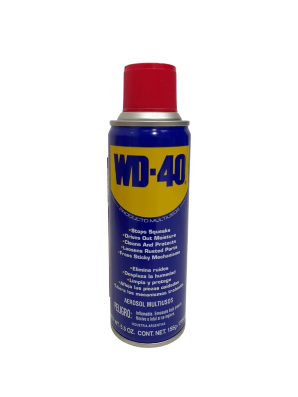 ACEITE LUBRICANTE AEROSOL  MULTIUSO  WD-40 X 155 Grs.  - WD119 LUBRICANTE EN AEROSOL  (WD40 SIMIL FUL 611 / FUL 612 F50 - A3610/12 / A3611/12 W99 PLUS 3040 - K78 501)