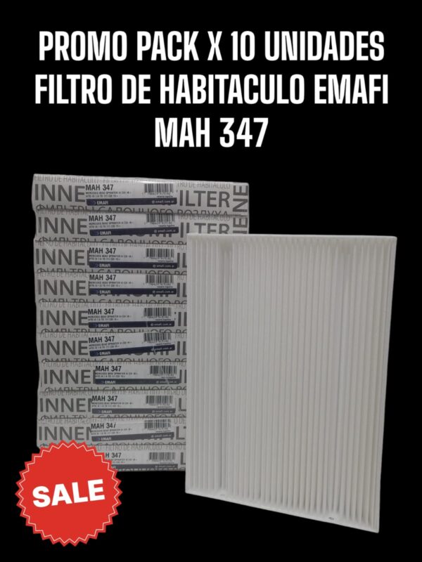 PROMO PACK X 10 UNIDADES Filtros para Habitáculo - MERCEDES BENZ VITO 16- (OEM : A4478300100) - MAH 347  (  MAH 347 - AKX-35603 - - - CU 30012 A4478300100)