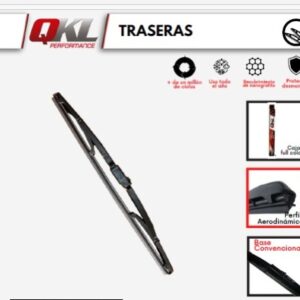 ESCOBILLA QKL 1 PZA TRASERA ENGANCHE BRASILERO