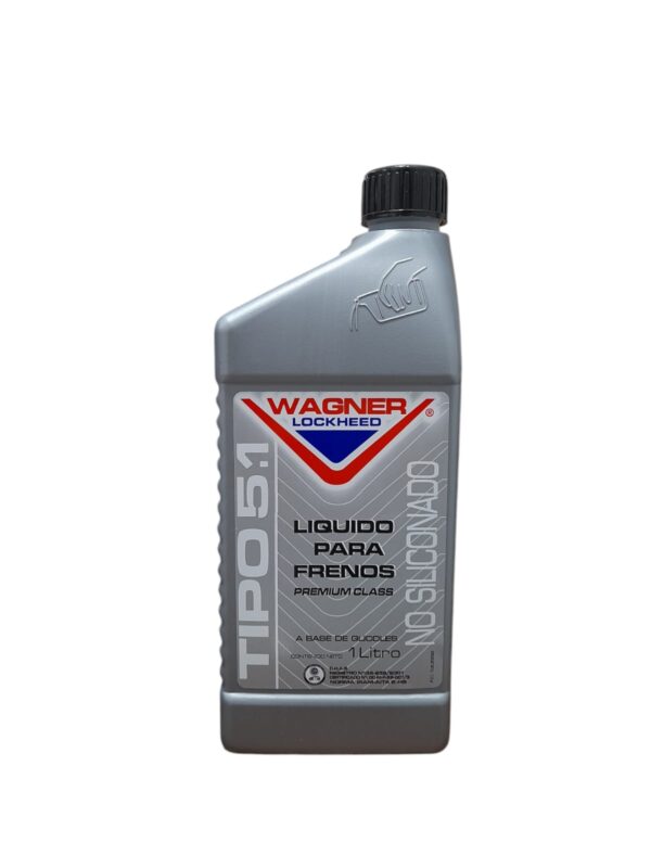 LIQUIDO PARA FRENOS WAGNER LOCKHEED x 1lt TIPO 5,1 - WLO10130556