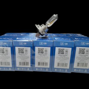 pack x 10 unidades lampara H7 12V 55W KOBO (CODIGO ANTERIOR: 12972KO) (EX 12054)(12H7)(64210)