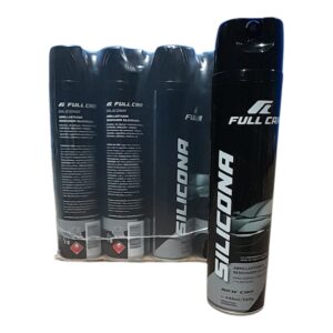 PROMO PACK X 12 UNIDADES SILICONA AEROSOL X 440 CM3 (NEW CAR) - FUL 470 - FUL 472 - FUL 474 - FUL 476 - FUL 478 - FUL 480 - FUL 482 - FUL 484 - FULL CAR SILICONA AEROSOL PARA NEUMATICOS REVIVIDOR DE NEUMATICOS Y ALFOMBRAS (Silicona multiuso aromatizada en aerosol. Da brillo renueva yprotege cueros, plásticos, vinílicos y gomas.Fragancias: Surtidas, Nacionales e Internacionales)(simil A3130/12 / ful 047 / plus 7020 / K78 207 )