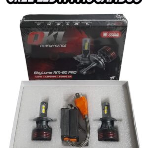 (CAJA X JUEGO DE 2 UNIDADES) KIT CREE LED M8 CON CAMBUS -H4 - H4 12/24V - L500-H4