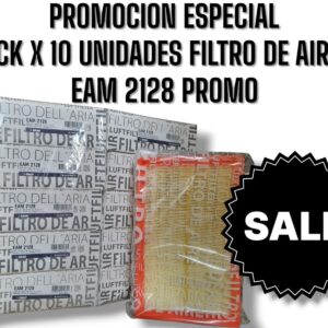 [PROMO PACK X 10 UNIDADES [FILTRO EMAFI] AUDI A3 TFSI 13-/TT 2.0 TFSI 16-/VW GOLF VII 2.0 GTI 13-/ PASSAT 2.0 TSI 17-/ - EAM 2128(EAM 2128 - FAP-9065 CA 11499 - - C 30005 5Q0129620B)