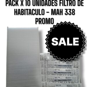 PROMO PACK X 10 UNIDADES Filtros para Habitáculo - M. BENZ CLASE B 170/B 200 (OEM : A1698300218) - MAH 338    (   MAH 338 - AKX-3575 - - - CU 4054 A1698300218)