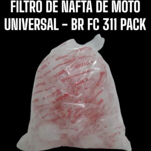 PROMO PACK X 50 UNIDADES FILTROS DE NAFTA UNIVERSALES - Filtro Nafta p/moto - BR FC 311