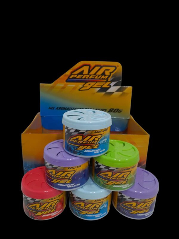 PROMO X 12 UNIDADES TC AIR PERFUM GEL SURTIDO 12unid.x 80 Grs (Chicle Boom, Invict Power, Fresa Sweet, Lemon Fresh, New Car y Vainilla Pride. SURTIDO) - Image 2