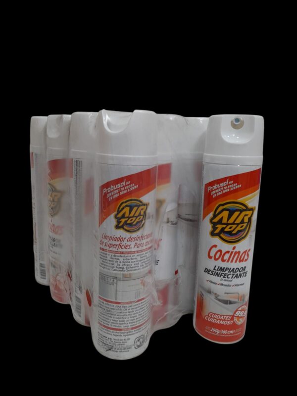 PROMO X 12 UNIDADES TC AIR TOP COCINA DESIFEC.AER. 1 pack x12unid 360cc LIMPIADOR DESINFECTANTE DE COCINAS - Image 2