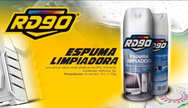 PROMO X 16 UNIDADES TC RD90 ESPUMA LIMPIADORA 16unid.x 195 Grs