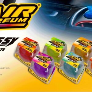 PROMO X 48 UNIDADES TC AIR PERFUM GLASSY CAR POTE SUR48unid.x 5ml (Limón, Manzana, Caribean, Tropical)