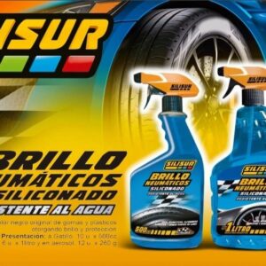 PROMO X 10 UNIDADES TC SILISUR GOMAS REVIVIDOR SILICONADO A GATILLO 10unid.x 500cc