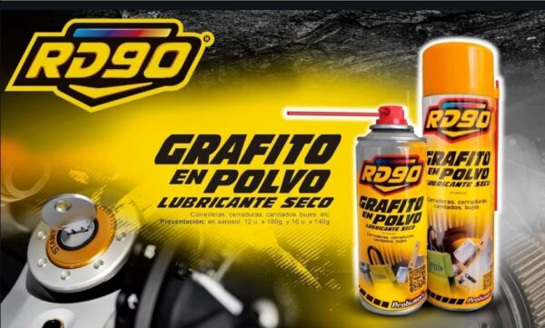 PROMO X 12 UNIDADES TC RD90 GRAFITO EN POLVO(14oz) 12unid x 180gr(14oz)