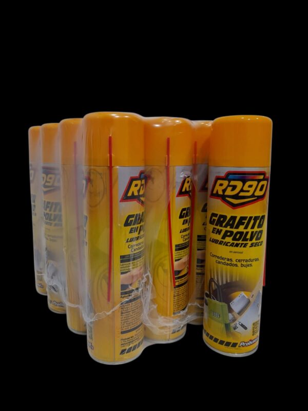 PROMO X 12 UNIDADES TC RD90 GRAFITO EN POLVO(14oz) 12unid x 180gr(14oz) - Image 2