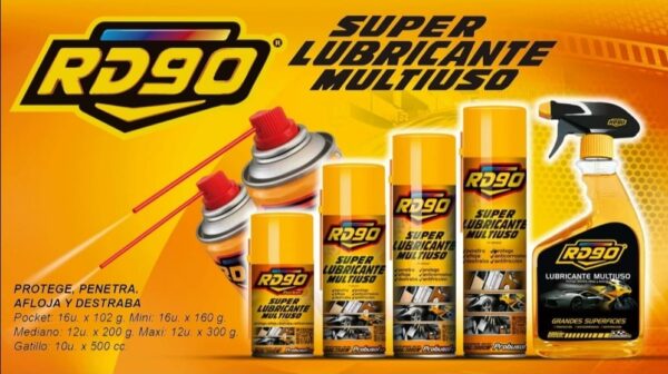PROMO X 16 UNIDADES TC RD90 LUBRICANTE MINI AEROSOL 16unid.x 160 Grs