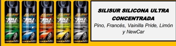 PROMO X 12 AEROSOLES TC SILISUR ULTRA VAINILLA AEROSOL 12 unid.x 140 Grs