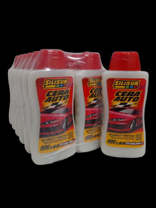 PROMO X 12 UNIDADES TC SILISUR CERA CREMA LIQUIDA 12unid.x 600cc - Image 2