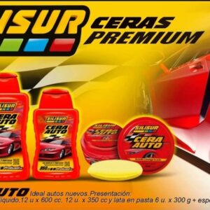 PROMO X 12 UNIDADES TC SILISUR CERA CREMA LIQUIDA 12unid.x 600cc