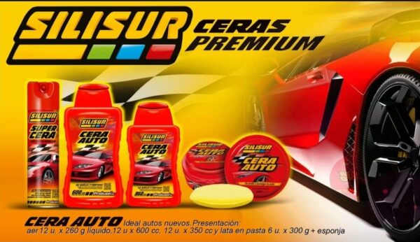 PROMO X 12 UNIDADES TC SILISUR CERA CREMA LIQUIDA 12unid.x 600cc