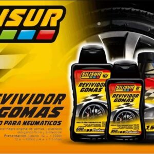 PROMO X 12 UNIDADES TC SILISUR GOMAS REVIVIDOR 12 unid.x 600cc