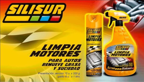 PROMO X 12 UNIDADES TC SILISUR LIMPIA MOTORES AER 12unid.x 320 Grs