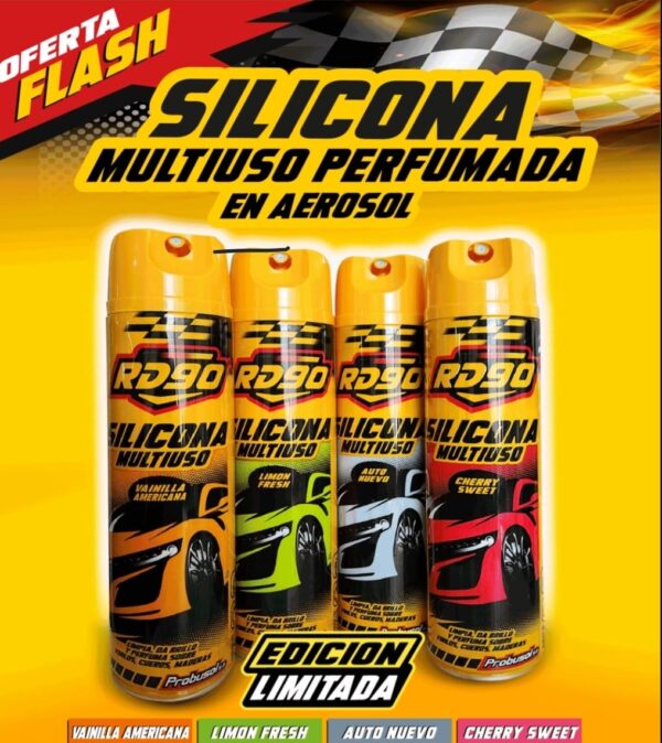 PROMO X 12 UNIDADES TC RD90 SILICONA CHERRY ZONE 12unid.x 260 Grs