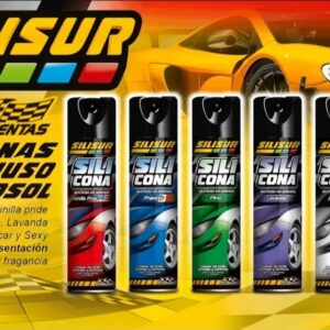 PROMO X 12 UNIDADES CJ SILISUR SILICONA AER SURTIDO 12unid.x 260 Grs