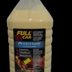 silicona en crema aromatizada PROTECTAN CREMA X 5 LITROS - FUL 400  FULL CAR (RENOVADOR -RECUPERADOR - VINILICOS E INTERIORES - REVIVIDOR - SIMIL K78 A843 - K78 A844 - K78 A840 - K78 A815 - K78 A813 - FUL 042 )   (  Protector para interiores a base de siliconas emulsionadas enagua. Libres de solvente, Revive y protege vinílicos, plásticos,cueros, etc. Especial para interiores de automóviles de altagama con aplicaciones de cuero o madera lustrada.)