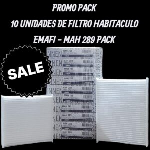 PROMO PACK X 10 UNIDADES Filtros para Habitáculo - CITR C3 PICASSO/AIRCROSS/C3 II/C4 CACTUS/DS3/P. 207/208/2008 (OEM : 6447VY) - MAH 289  ( MAH 289 MH 360 AKX-1444-2 CF 10204-2 HM 2107 TH 1007 CU 21000-2 6447VY)