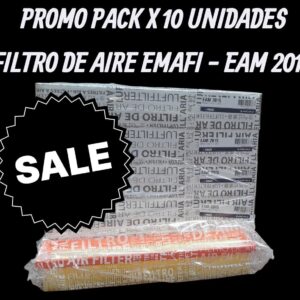 PROMO PACK X 10 UNIDADES   [FILTRO EMAFI] RENAULT CLIO II 1.2 16V 01- - EAM 2015   (SIMIL AIPA 805)(EAM 2015 MR 314 FAP-4872/1 CA 9937 AMPI 1109 AR 1659PM C 3366 7701064439)