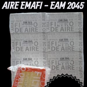 PROMO PACK X 10 UNIDADES   [FILTRO EMAFI] CLIO/DUSTER/KANGOO/LAGUNA/LOGAN|MEGANE/OROCH/SANDERO/SYMBOL - EAM 2045    (SIMIL AIPA 808)(EAM 2045 MR 263 FAP-9273 CA 8964 AMPI 1088 AR 1638PMS C 1858/2 7701045724)