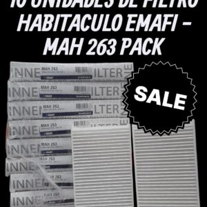 PROMO PACK X 10 UNIDADES Filtros para Habitáculo - HONDA CIVIC VII 03-/CR-V 02- (OEM : 80292S6DG01) - MAH 263   (  MAH 263 MH 602 AKX-35181-2 CF 9819-2 HM 2074 TH 974 CU 2327/2 80292S6DG01)