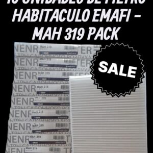 PROMO PACK X 10 UNIDADES Filtros para Habitáculo - VOLKSWAGEN UP 14- (OEM : 1S0820367) - MAH 319   (   MAH 319 - AKX-35280 CF 11464 HM 2140 - CU 26006 1S0820367)