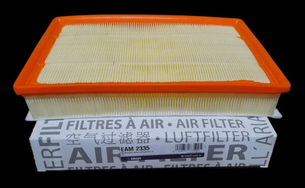 PROMO PACK X 10 UNIDADES [FILTRO EMAFI] Filtro de Aire EAM 2335        MERCEDES BENZ SPRINTER III 311 20>/314, 315 23>/414 23>/417 20>/517 21> - 2.0 CDI (OM 654)        A9075283500        C 33 050        CA12868        FAP-9122/1        MR511        WA9971                322        226        50        "Panel EAM 2335con Prefiltro"        10 - Image 2