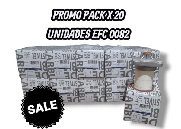 PROMO PACK X 20 UNIDADES EFC 0082        TOYOTA HILUX 2.8 177/204CV        "23390-0E01023390-0E011"        -        -        JFC-217        -        PC954                78,5        78,5        104        Cartucho        10 EFC 0082 - Image 2