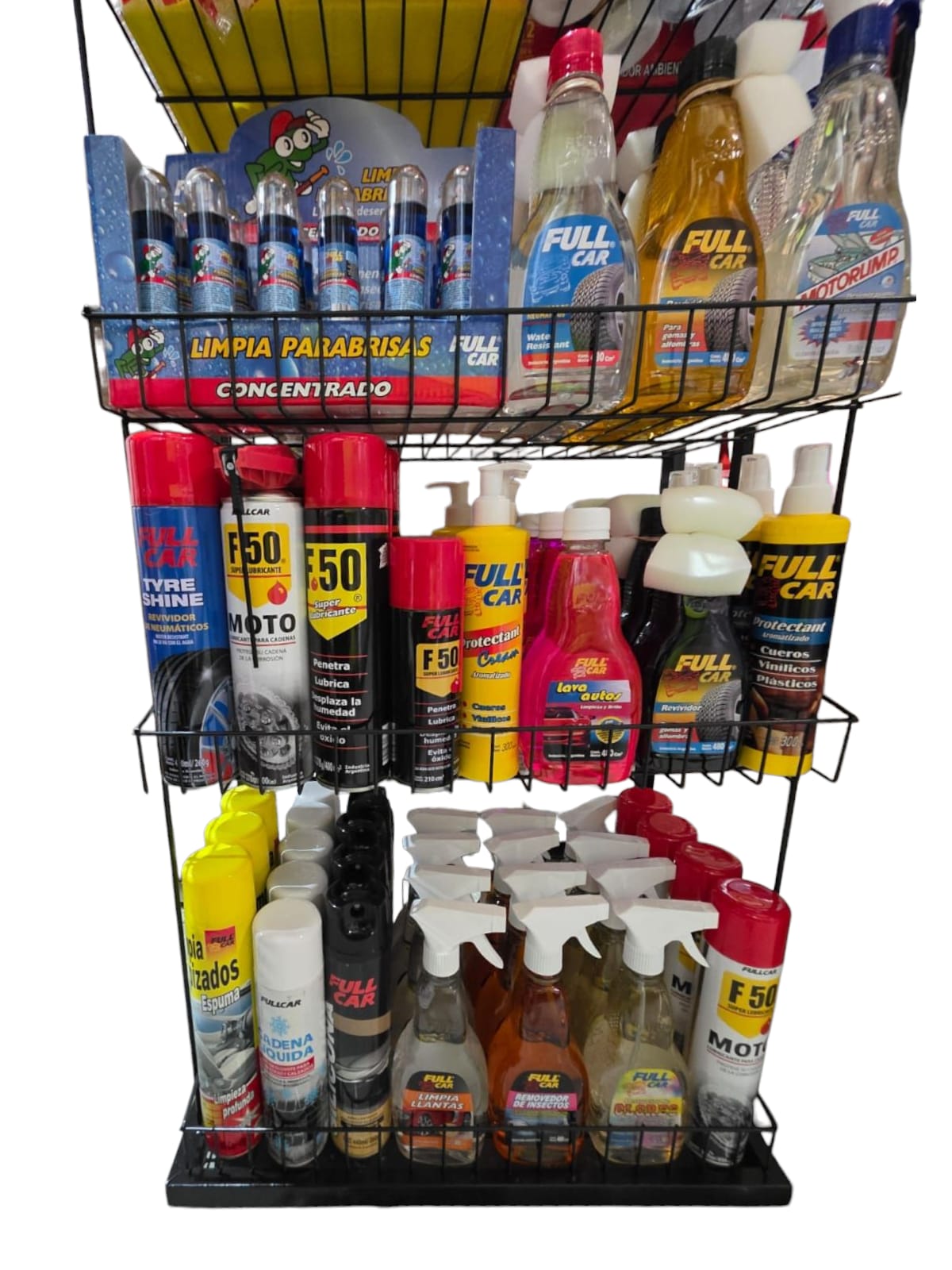 EXHIBIDOR DE PIE FULL CAR - FUL 9056 + Art. 9150 HIDROLAVADORA C110 | Nilfisk Consumer SIN CARGO - Image 3