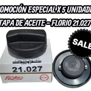 PROMO X 5 UNIDADES TAPA DE ACEITE VW/FORD MOTOR AUDI, M.BENZ, AUDI (030.103.485 F/J) - MF21.027 = TA89  (VW : 026.103.485.1Gol, Voyage, Parati, Saveiro, Santana, Pointer, Logus, Apollo, Polo, Golf, Passat, Bora, Fox, Kombi 06/ (1.4)AUDI: 030.103.485 F/J80, 100, A3, A4, A6, A8 8FORDEscort, Verona, (Motor VW)M.B. : 344.018.70.02Todos)