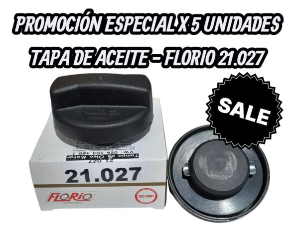 PROMO X 5 UNIDADES TAPA DE ACEITE VW/FORD MOTOR AUDI, M.BENZ, AUDI (030.103.485 F/J) - MF21.027 = TA89  (VW : 026.103.485.1Gol, Voyage, Parati, Saveiro, Santana, Pointer, Logus, Apollo, Polo, Golf, Passat, Bora, Fox, Kombi 06/ (1.4)AUDI: 030.103.485 F/J80, 100, A3, A4, A6, A8 8FORDEscort, Verona, (Motor VW)M.B. : 344.018.70.02Todos)