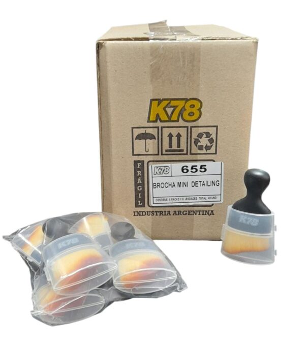 PROMO CAJA X 6 SET X 8 UNIDADES ( TOTAL 48 UNIDADES)  SET X 8 UNIDADES BROCHA MINI DETAILING - VARIOS USOS   - K78 655 (SIMIL ) - Image 2