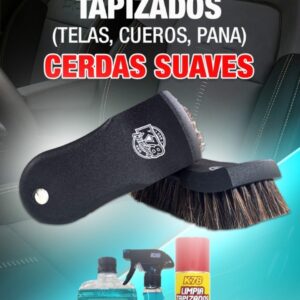 PROMO CAJA X 12 UNIDADES CEPILLO TAPIZADOS - TELAS - PANA - CERDAS SUAVES - K78 657
