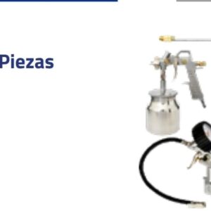 KIT AIRE 5 PIEZAS C/PISTOLA P/PINTAR GRAVEDAD Nº DESPACHO A PLAZA: 22001-IC05-005180-G