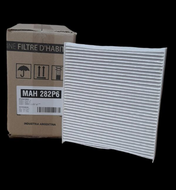Filtros para Habitáculo - PACK X 6 UNIDADES RENAULT DUSTER/LOGAN/OROCH 16>/SANDERO 07>/SANDERO STEPWAY 08> (OEM : 272773223R) (216 x 198 x 20) ( "AKX-1397 | MH409CF11686 | CU 22019") - MAH 282P6  (MAH 282 MH 409 AKX-1397 CF 11686 HM 2109/2114/2117 TH 1015/2004 CU 22019 272773223R)("HM2109RENAULT DUSTER/LOGAN/OROCH 16>/SANDERO 07>/SANDERO STEPWAY 08>                   272773223R    CU 22 019    CF11686   AKX-1397   MH409   HM2114HM2117TH2004"								216    198    20    Rectangular    6             )