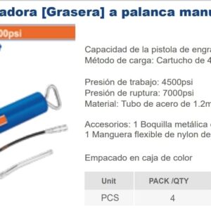 ENGRASADORA 400 CC Nº DESPACHO A PLAZA: 24001-IC04-045564-R