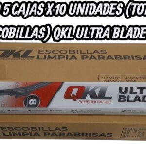 PROMO X 5 CAJAS X 10 UNIDADES (TOTAL 50 ESCOBILLAS ) ESCOBILLA QKL (15) ULTRA BLADE 15 1 PZA 15 " DEL.CURVA - ESC AR65 (UB015-Q)