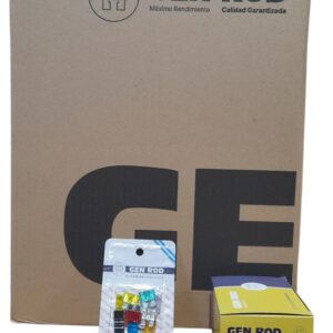PROMO X CAJA MADRE  3400 UNIDADES FUSIBLES FICHA SURTIDOS CON PINZA  (34 CAJAS X 10 BLISTER X 10 UNIDADES = 340 BLISTERS  X 10 UNIDADES ) (TOTAL 3400 FUSIBLES ) (CAJA X 100 UNIDADES=10 BLISTER X 10 UNIDADES CADA UNO ) Fusible ficha Gen Rod SURTIDO   - GEN SF