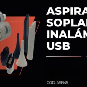 PROMO  X 10 UNIDADES ASPIRADORA SOPLADORA INALAMBRICA USB  - LAF ASB45