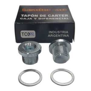 caja x 5 unidades (CONICO) TAPON DE CARTER, CAJA, DIFERENCIAL PEUGEOT 504-505,9-11-18-Fuego-19-21- - LETC002 (TC002(F) ROSCA:M16X1.5                Peugeot        504 (1977 en adelante)-505Renault        9-11-18-fuego-19-21-Trafic-Clio        Twingo-megane-laguna-express        kangoo-scenic) (TC        FORMA        MEDIDA        FORMA        MEDIDATC002        REDONDO         22MM        CUADRADO        8MM)