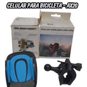 PROMO X 5 UNIDADES SOPORTE PARA CELULAR PARA MOTO BICICLETA - QKL AX20