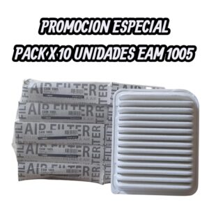 PROMO PACK X 10 UNIDADES [FILTRO EMAFI] MITSUBISHI OUTLANDER 2.0 12- - EAM 1005  (EAM 1005 - JFA-0584 - AMPI 1237 MA 1081-S C 25654 MR968274)