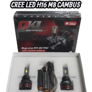 PROMO X 5 JUEGOS (CAJA X JUEGO DE 2 UNIDADES) KIT CREE LED M8 CON CAMBUS -H16 - H16 12/24V - L500-H16
