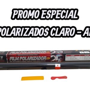 PROMO QKL  10 UNIDADES  POLARIZADO STD S C CLARO 35% 0.5 X 3.0 METROS - QKL AD35